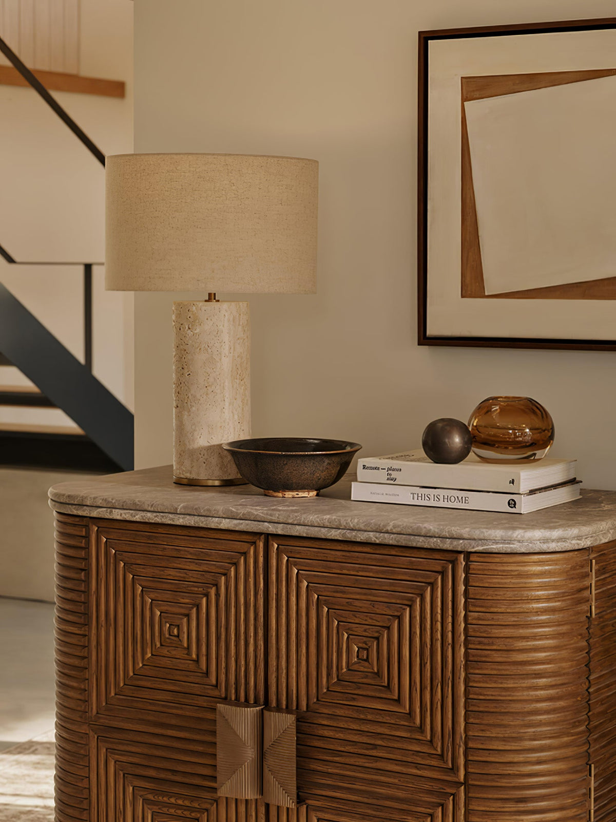 Aria Stone Table Lamp