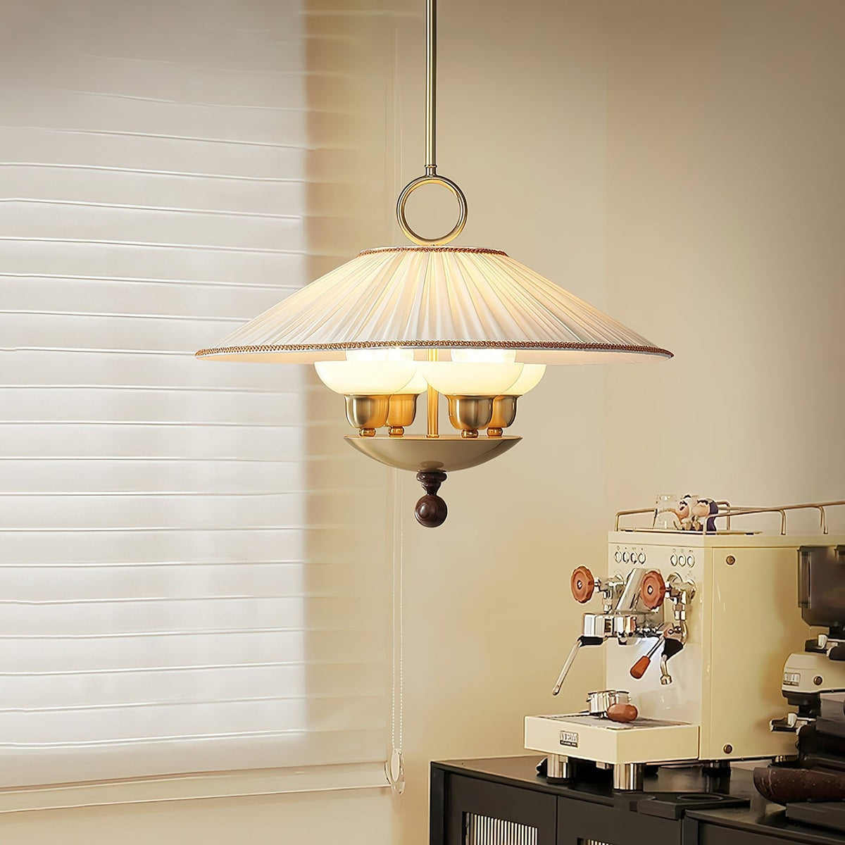 Arlena Pleated Shade Pendant Light