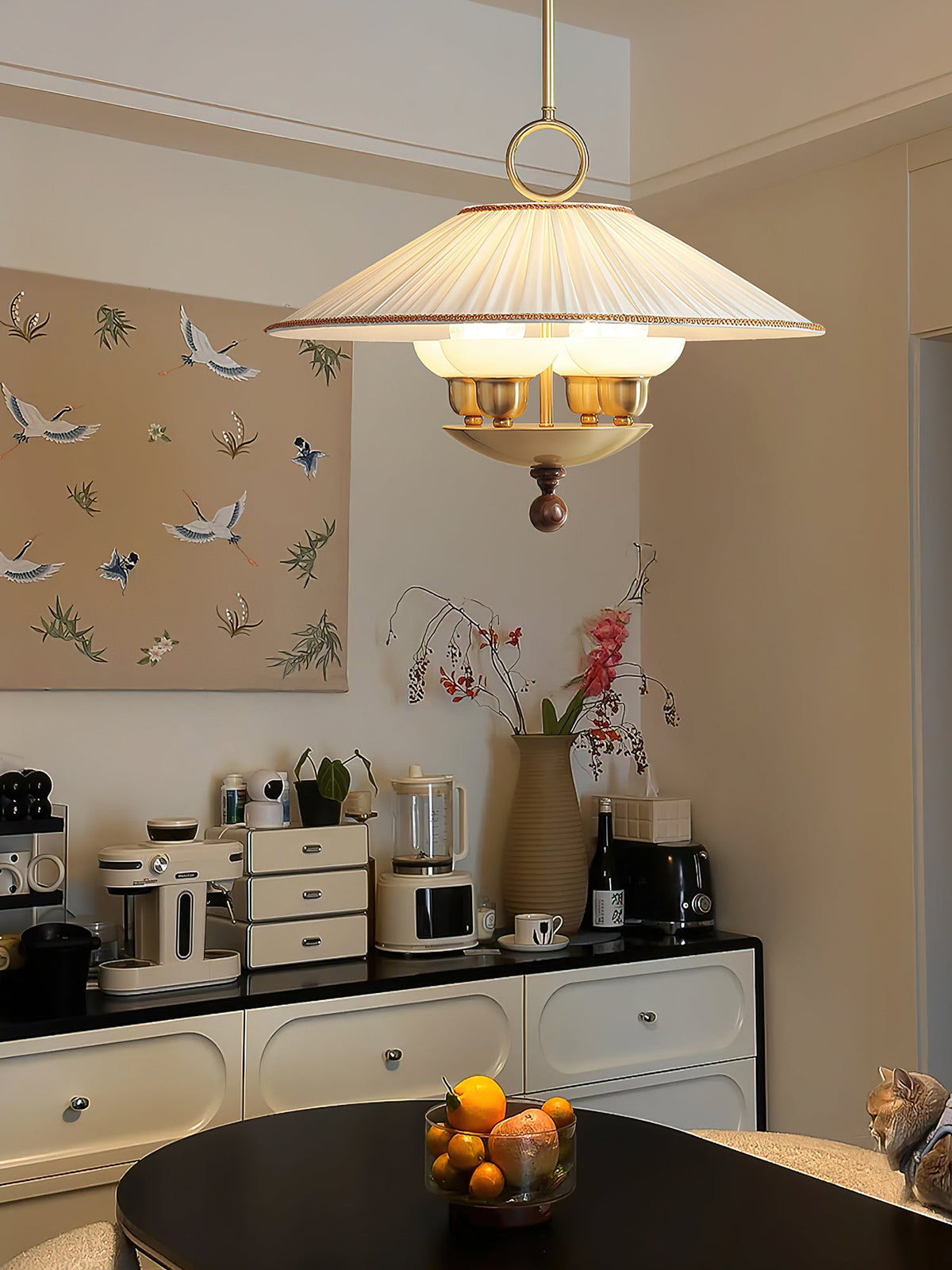 Arlena Pleated Shade Pendant Light