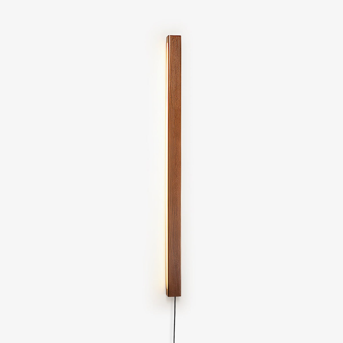 Arlo Linear Wood Plug-in Wall Light