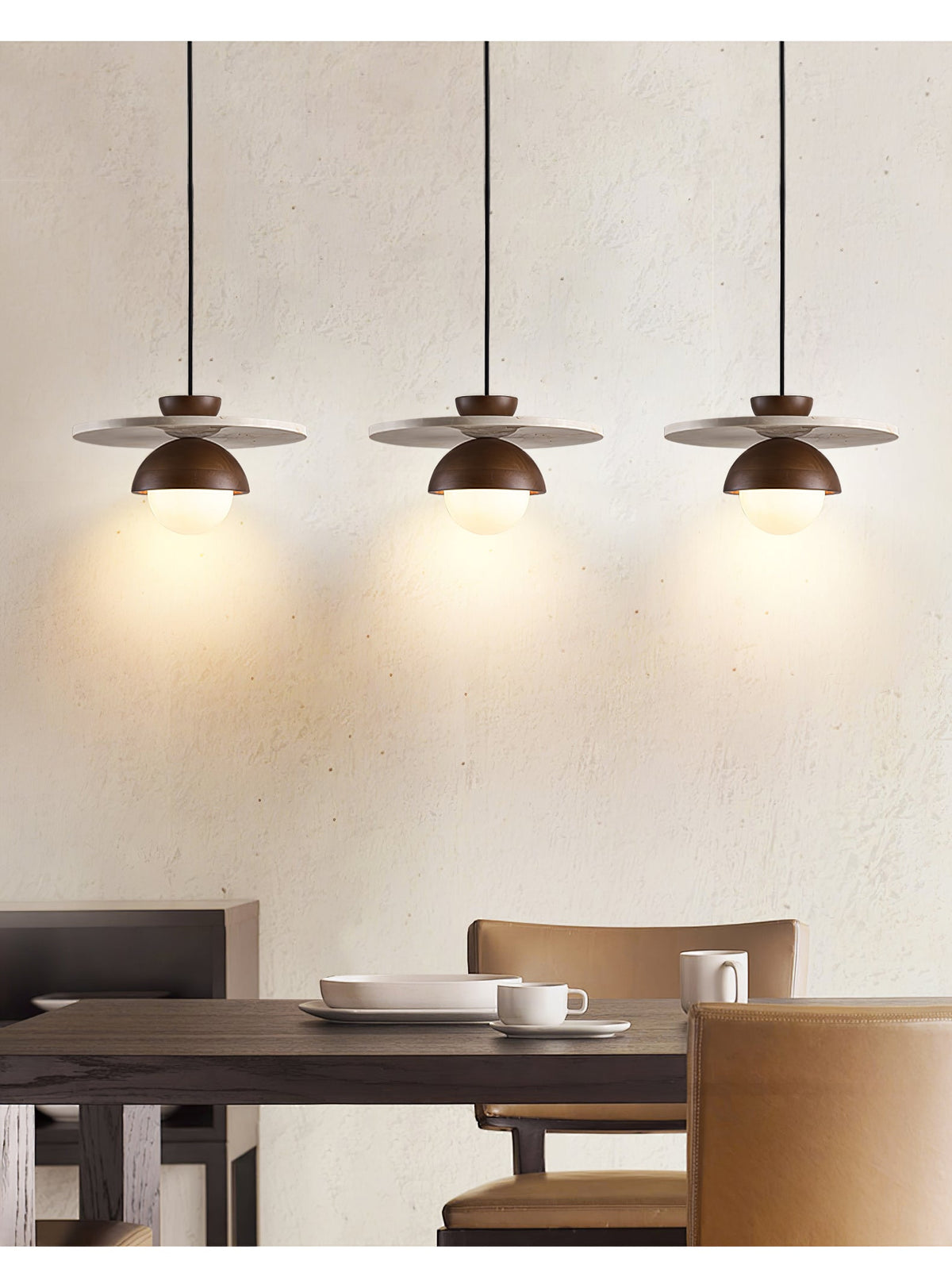Arlo Travertine Pendant Light