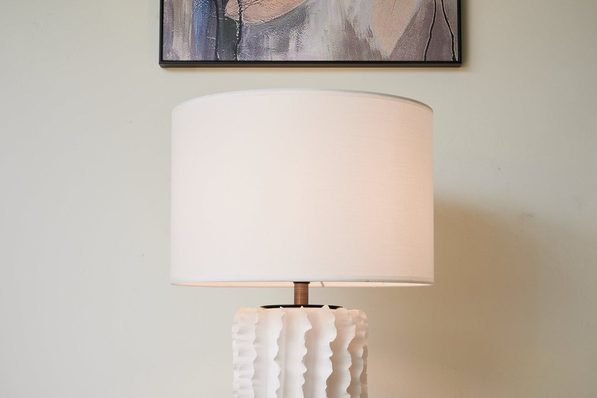 Arroyo Sculpted Ceramic Table Lamp