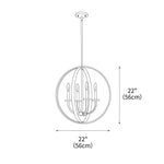 Art Deco Crest Pendant Light