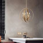 Art Deco Crest Pendant Light