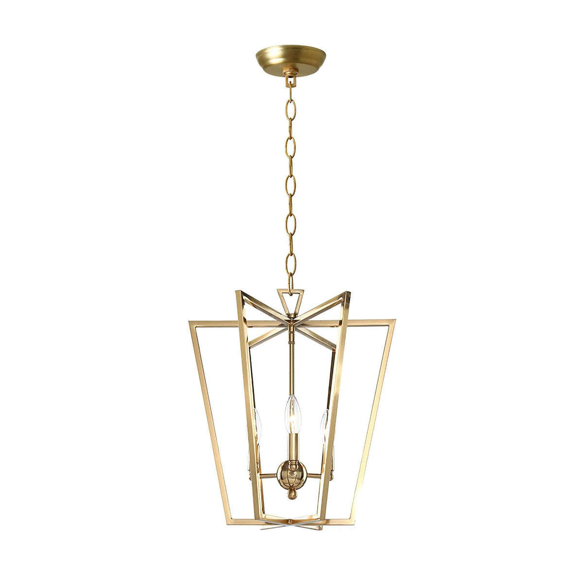 Art Deco Crest Pendant Light