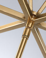 Art Deco Crest Pendant Light