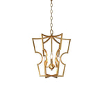 Art Deco Crest Pendant Light