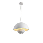 Art Flying Saucer Pendant Lamp 13.8"