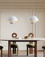 Art Flying Saucer Pendant Lamp 13.8"