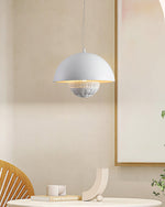 Art Flying Saucer Pendant Lamp 13.8"