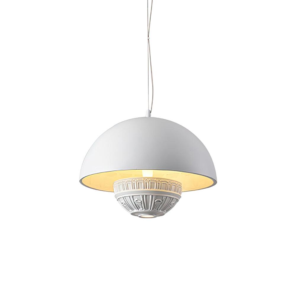 Art Flying Saucer Pendant Lamp 13.8"