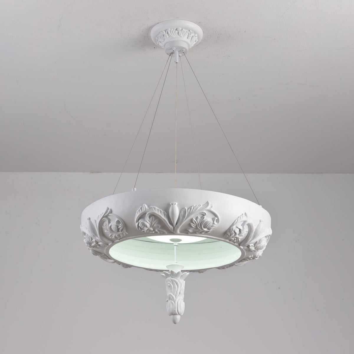 Artistic Carved Chandelier