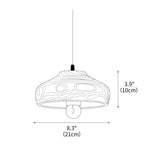 Ashen Wave Pendant Light