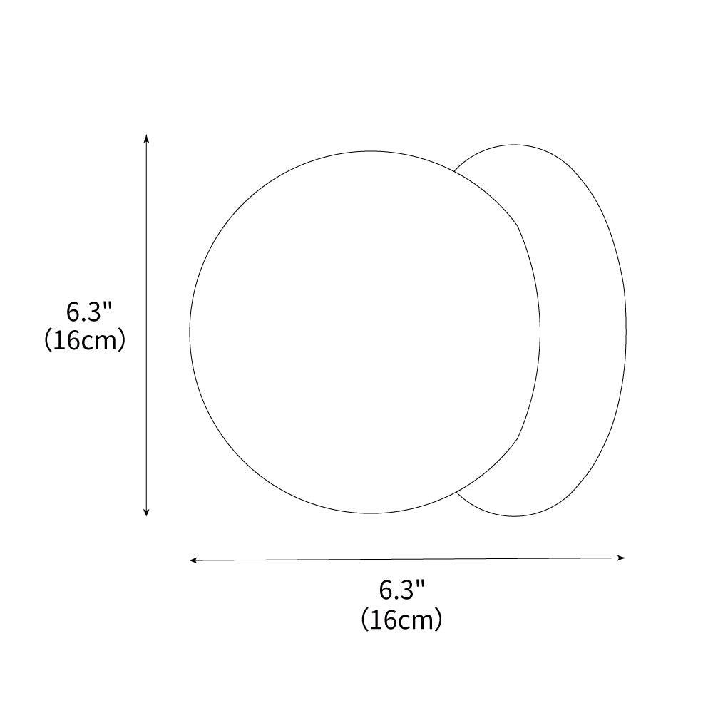 Asteroid Outdoor Wall Light 6.3"