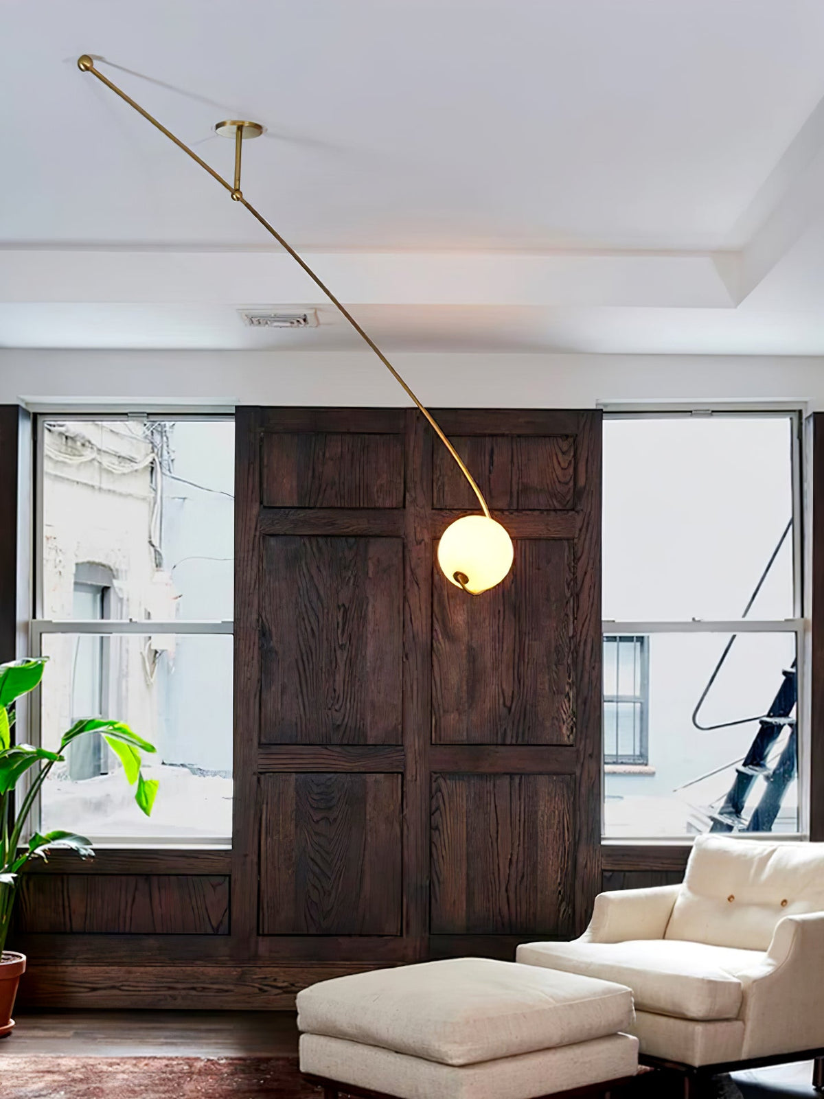 Astral Curve Ceiling Lamp