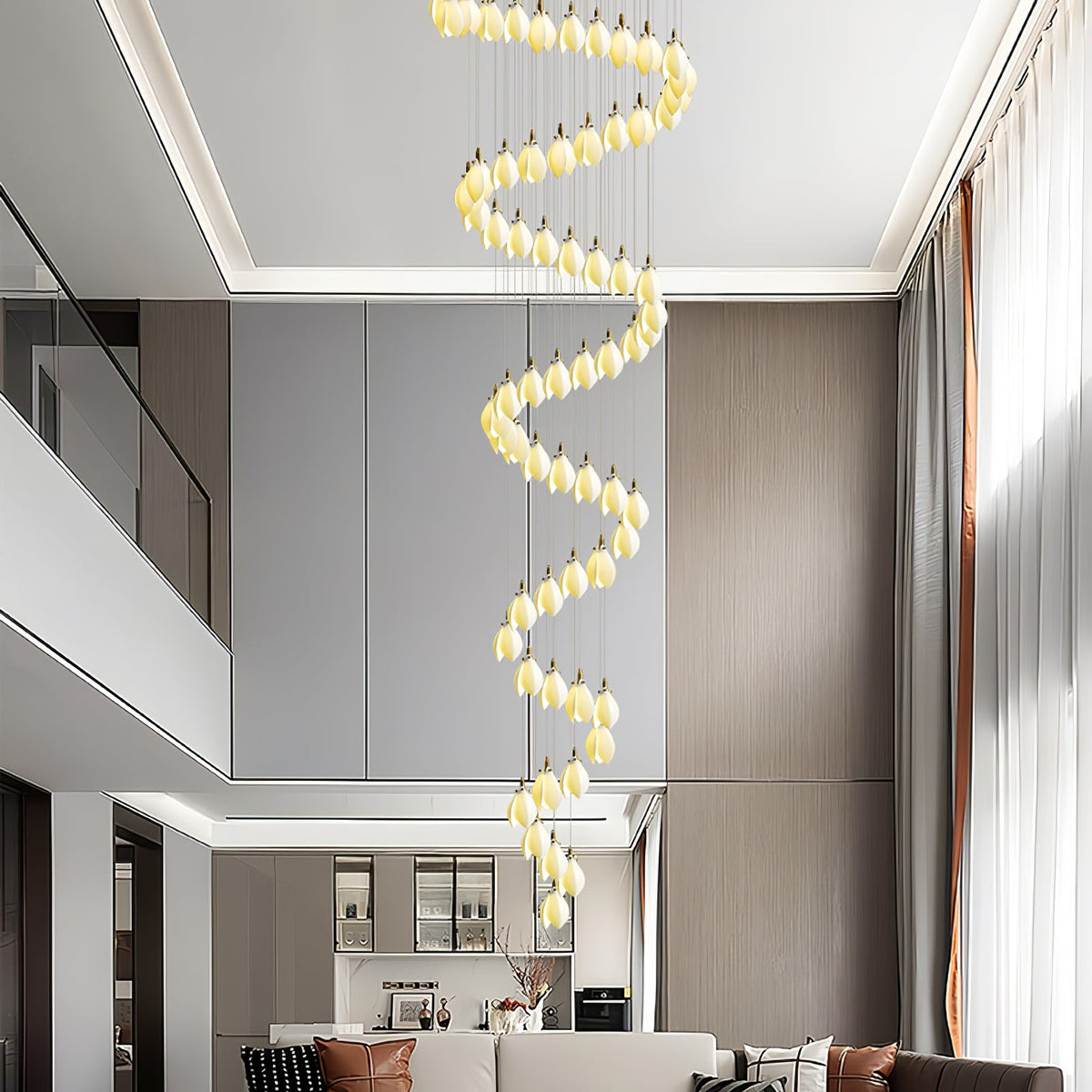 Astralis Bloom Stairs Chandelier