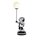Astronaut and Planet Lamp