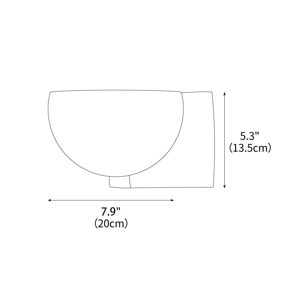 Ath Alabaster Wall Light 7.9"