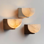 Ath Alabaster Wall Light 7.9"