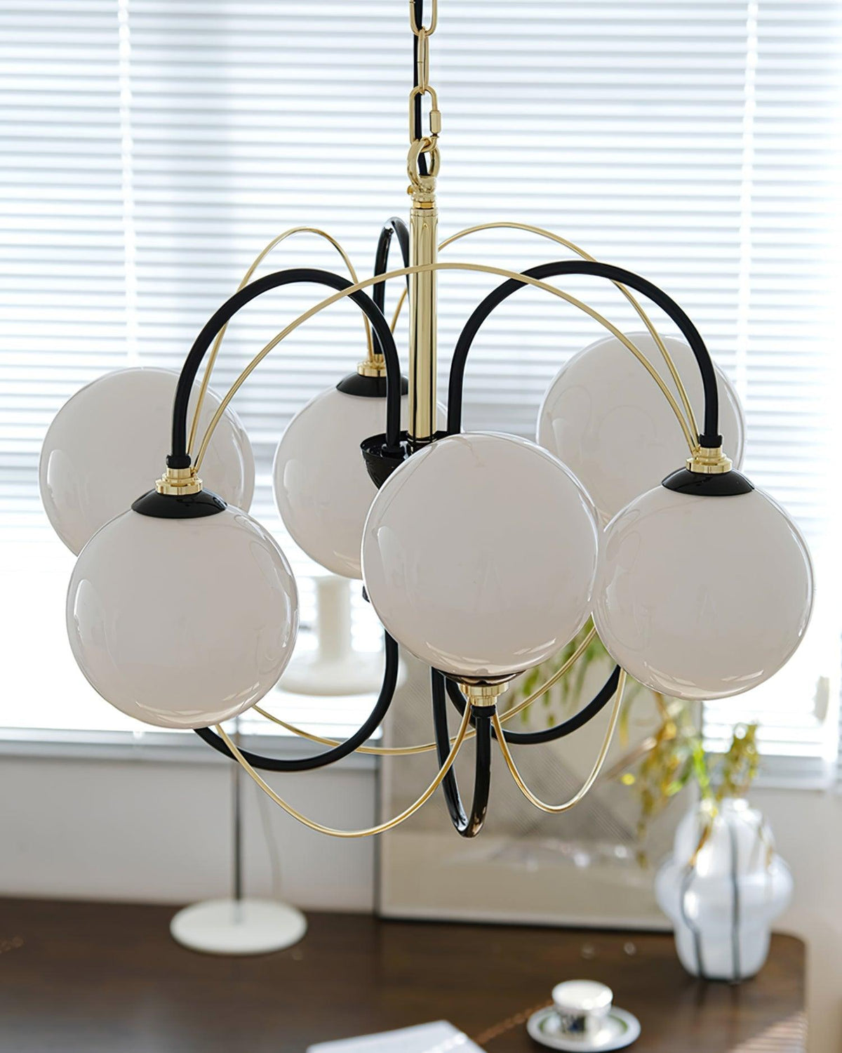 Atomic Orbit Chandelier 23.6"