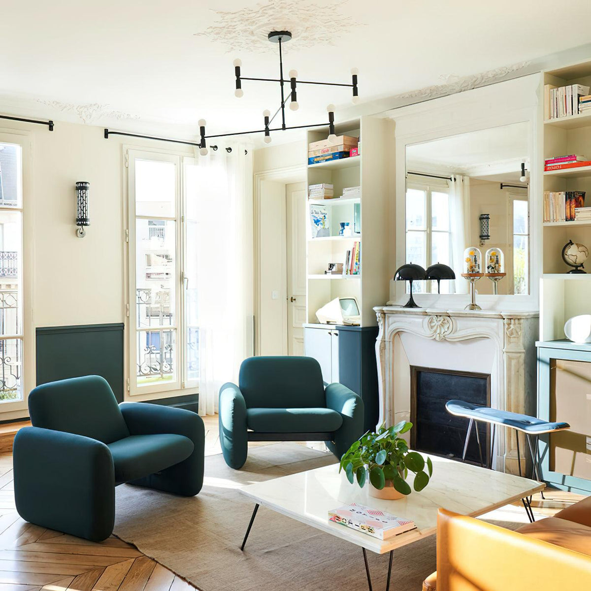 Atomium Chandelier 33.5"