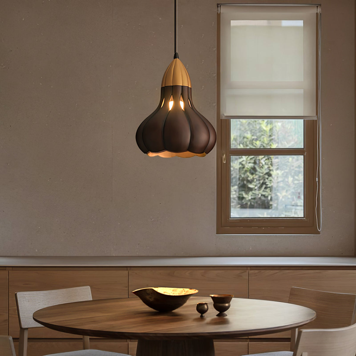 Aubree Wood Pendant Lamp