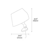 Aubrey Wall Lamp 14.6"