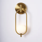 Aurea Brass Wall Light