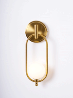 Aurea Brass Wall Light