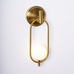 Aurea Brass Wall Light