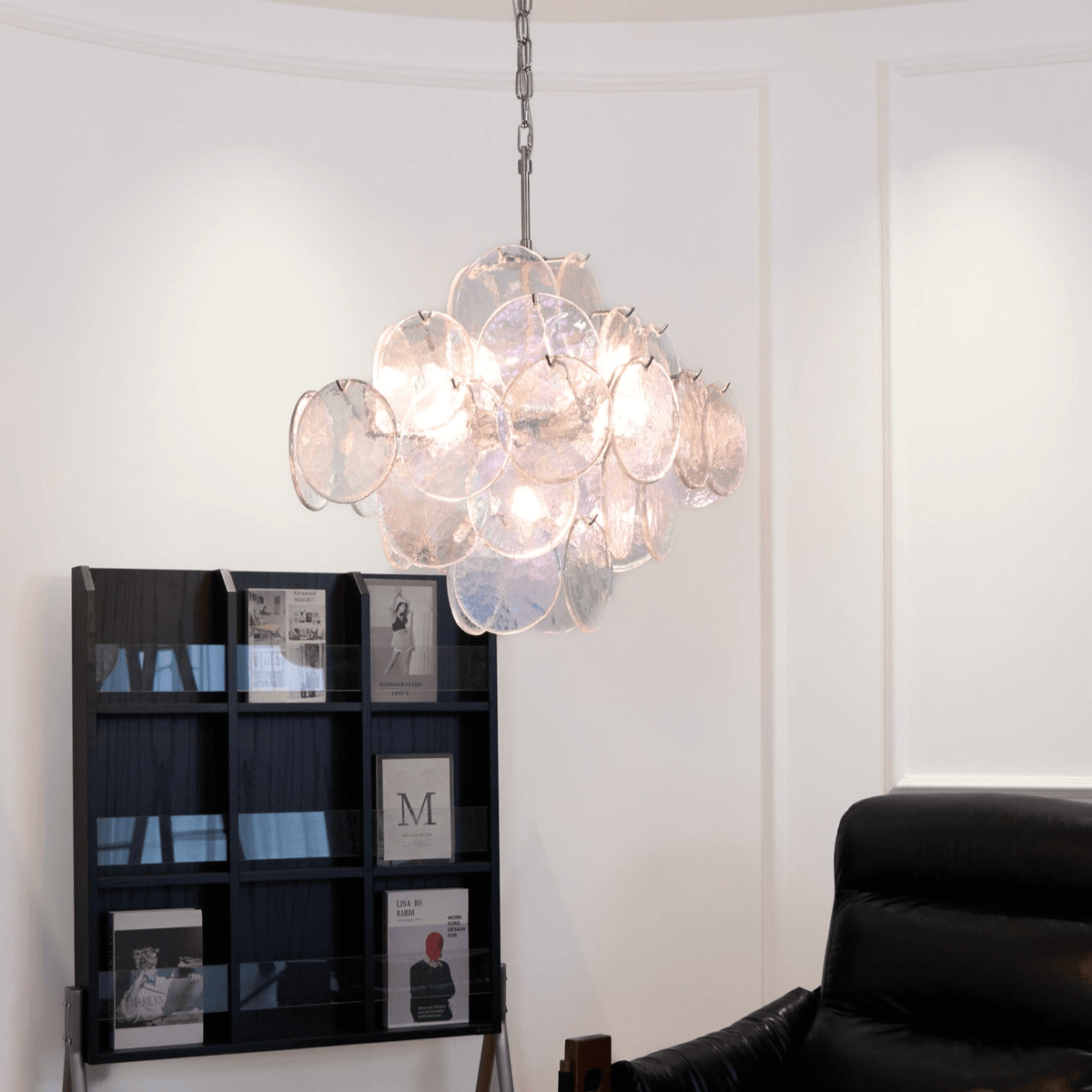 Aurelia Iridescent Murano Chandelier