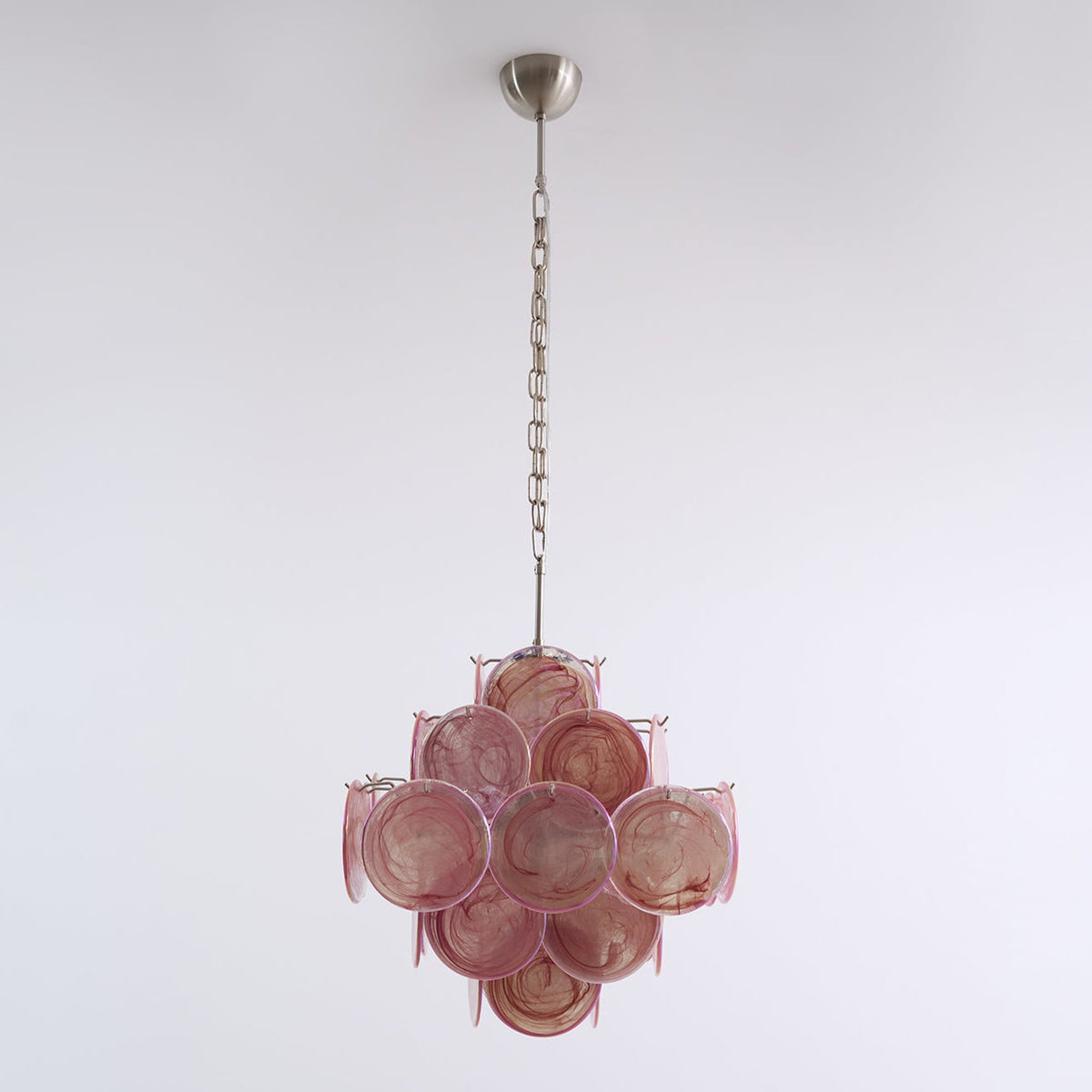 Aurelia Pink Murano Glass Chandelier