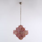 Aurelia Pink Murano Glass Chandelier