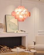 Aurelia Pink Murano Glass Chandelier