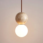 Camille Travertine Pendant Light