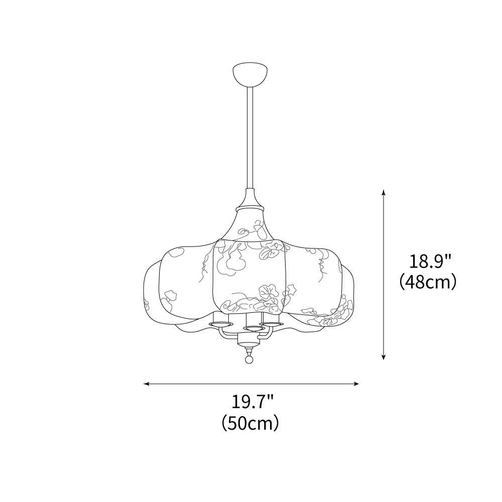 Aurora Bloom Pendant Light