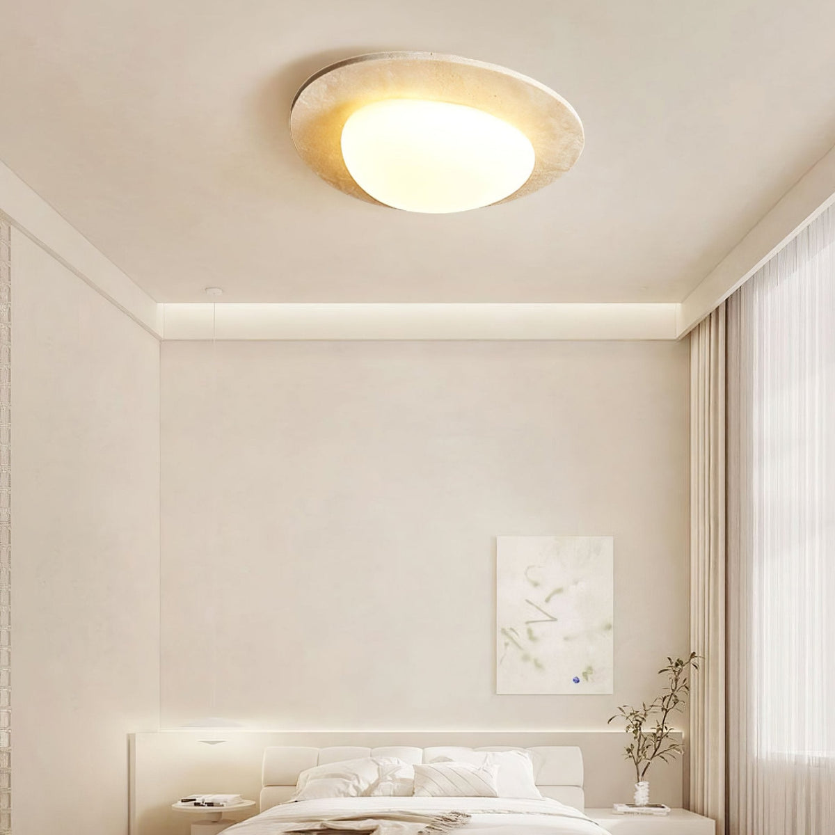 Aurora Stone Ceiling Light