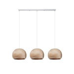 Aurora Whorl Wood Pendant Lamp