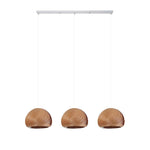 Aurora Whorl Wood Pendant Lamp