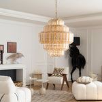Aurum Cascade Murano Chandelier