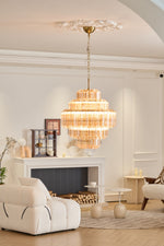 Aurum Cascade Murano Chandelier