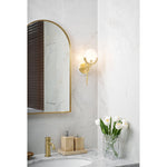 Ava Brass Wall Lamp