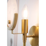 Ava Brass Wall Lamp