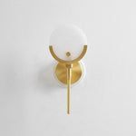 Ava Brass Wall Lamp