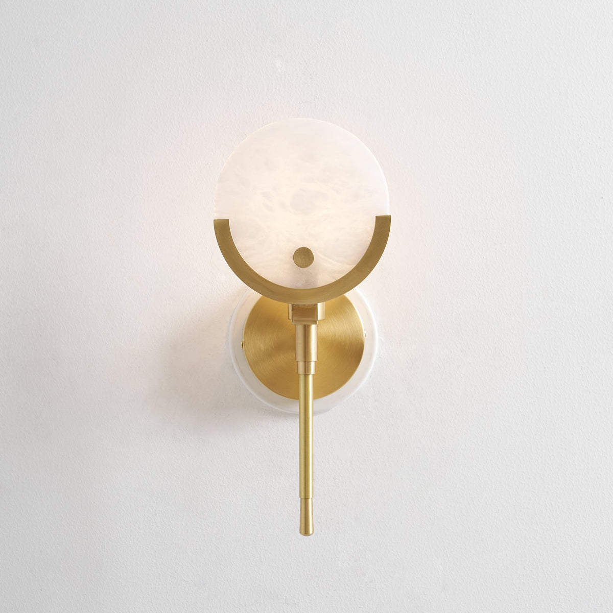 Ava Brass Wall Lamp
