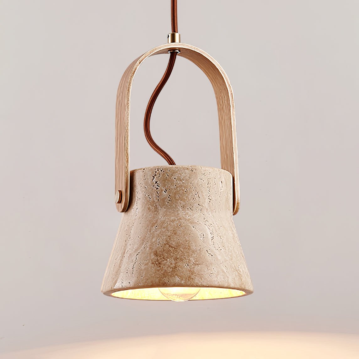 Aveline Travertine Pendant Light