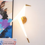 Paper Crane Wall Lamp