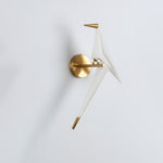 Paper Crane Wall Lamp