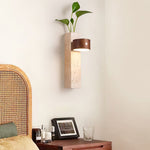 Axis Wood Rechargeable Wall Light