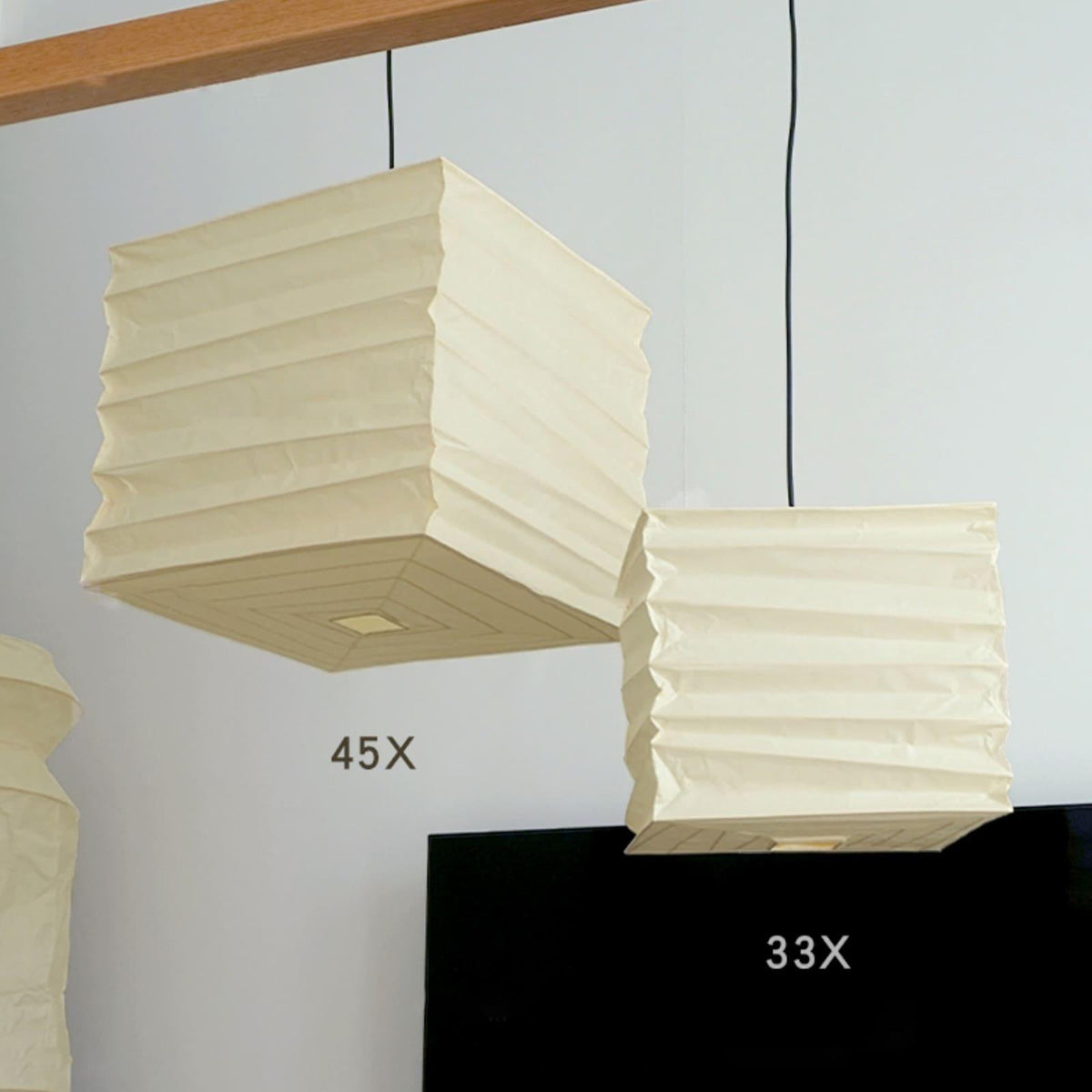 Ayla Paper Cube Pendant Lamp